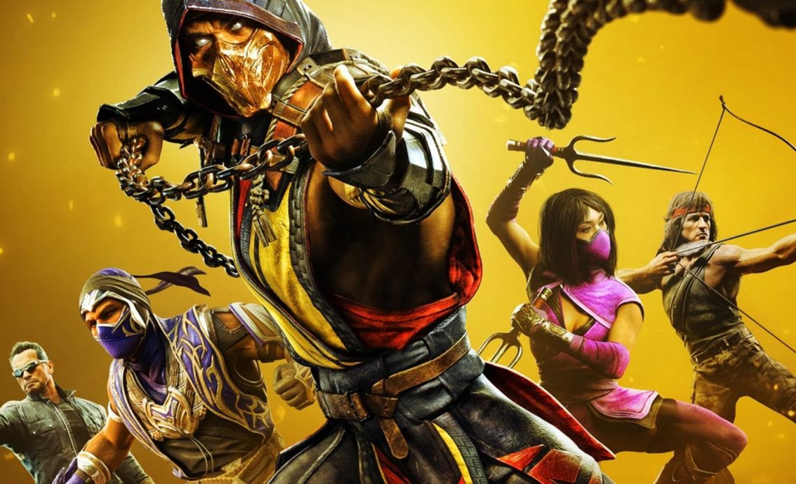 scorpion and other mortal kombat 11 characters