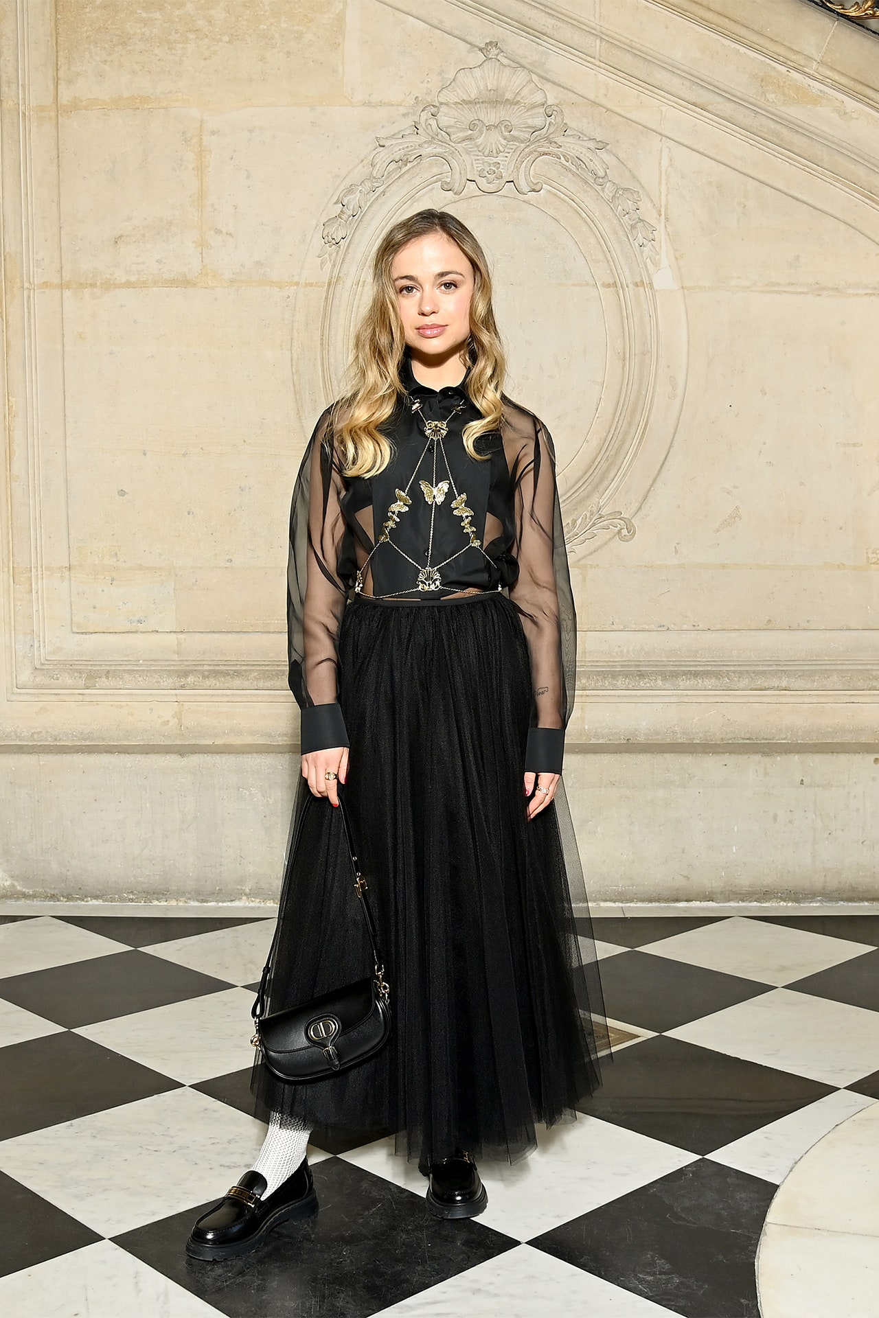 Lady Amelia Windsor, Dior Haute Couture İlkbahar Yaz 2022 defilesine katıldı