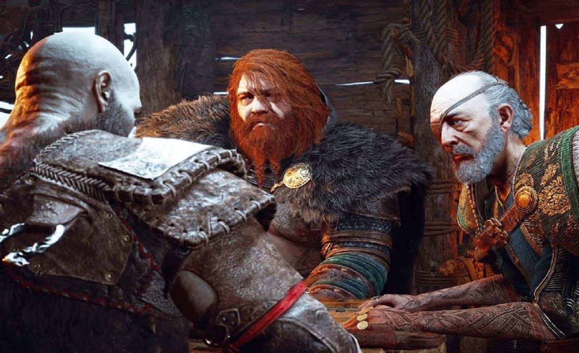 A God of War Ragnarok player notices a small detail from Kratos and Odin's first meeting at the former's home.