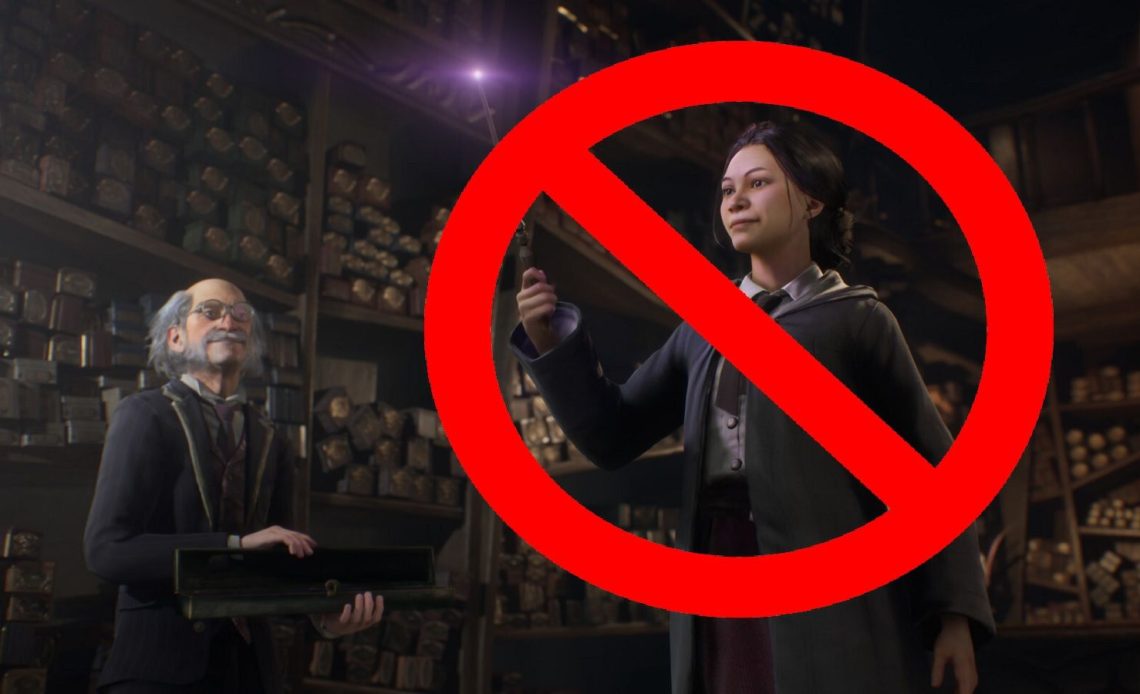 hogwarts legacy ban