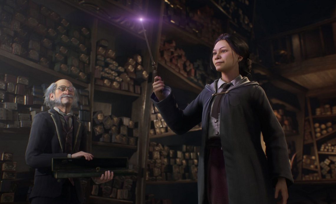 hogwarts legacy wand shop