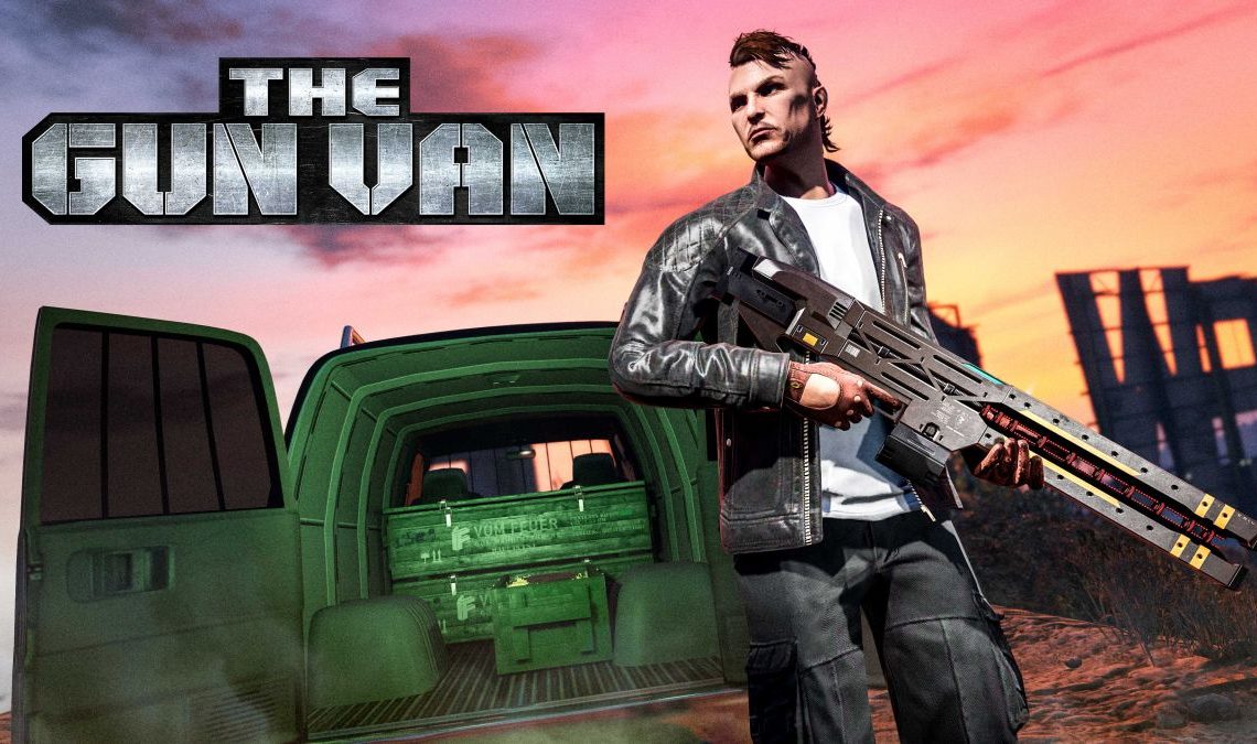 GTA Online'da artık bir Gun Van var ve Gun Van bir raylı tüfek satıyor