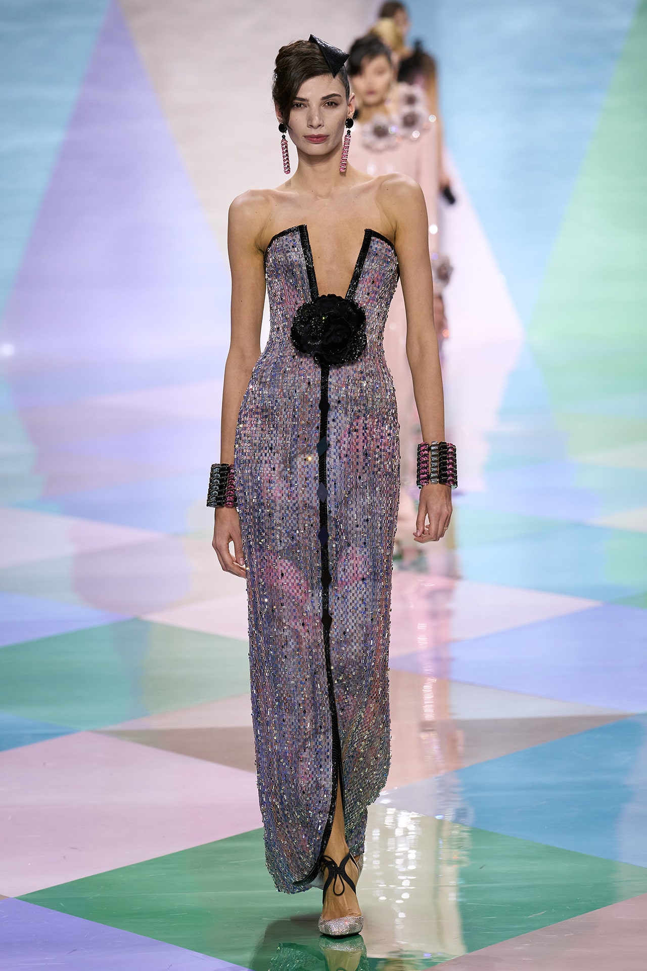 Armani Privs Haute Harlequins Paris Couture Haftasında