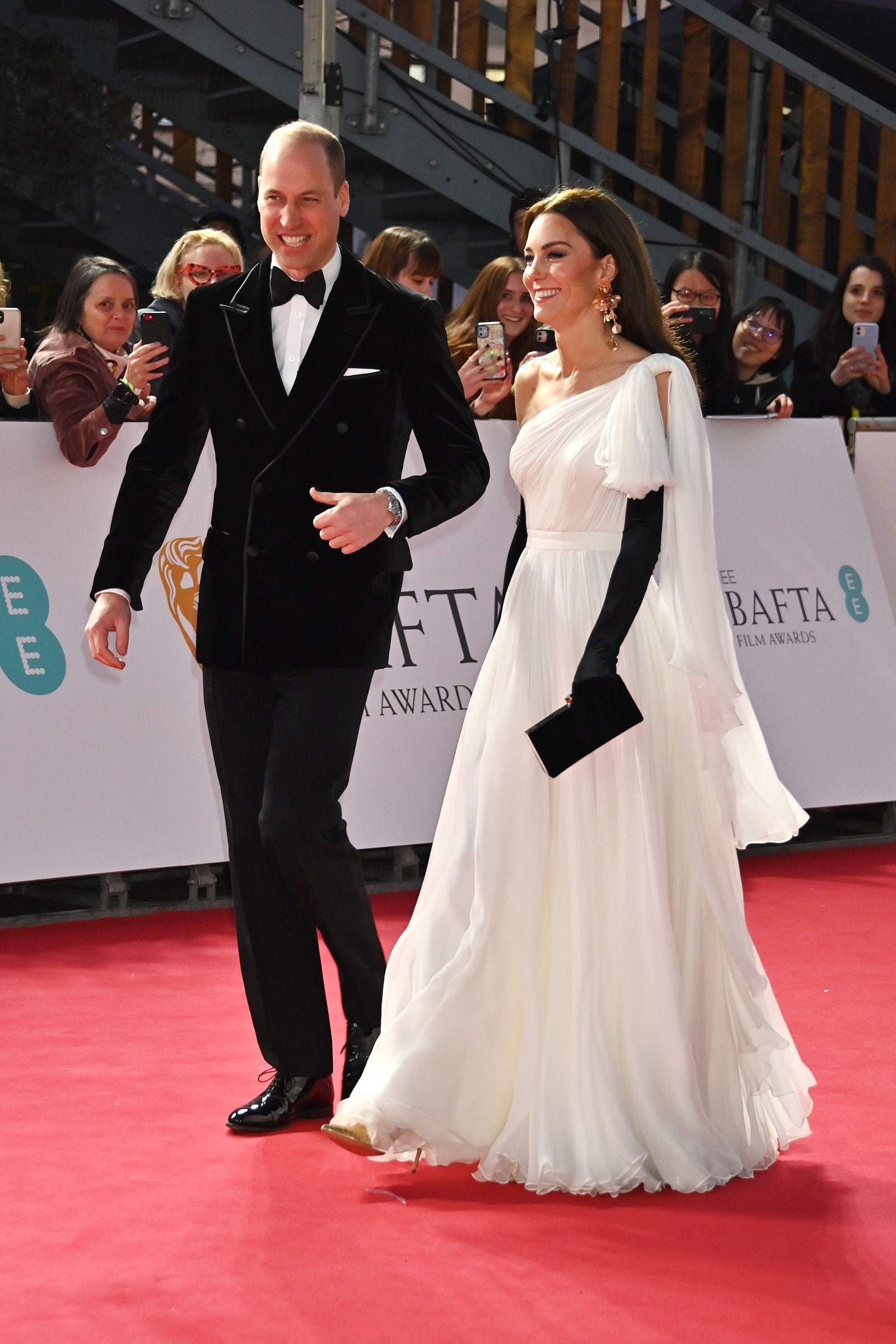 Galler Prensi ve Prensesi, 2023'te BAFTA'lara katılıyor.