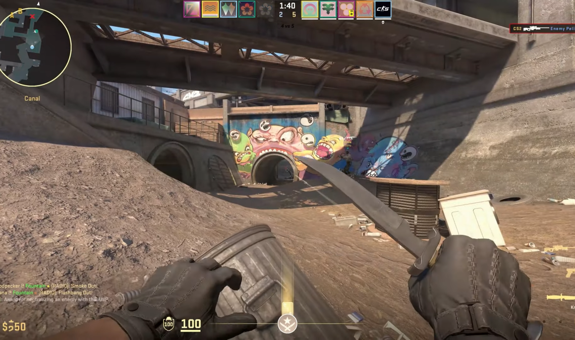 Overpass in Counter-Strike 2.