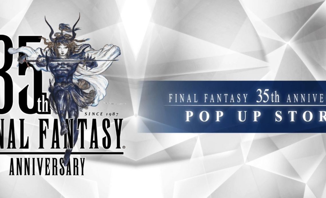 final fantasy 35th anniversary pop up store