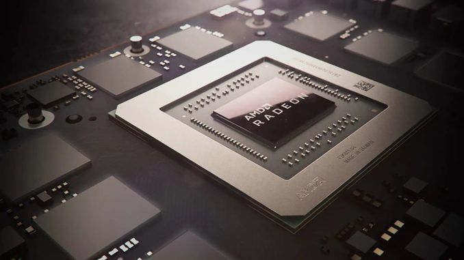 AMD Radeon RDNA GPU die shot