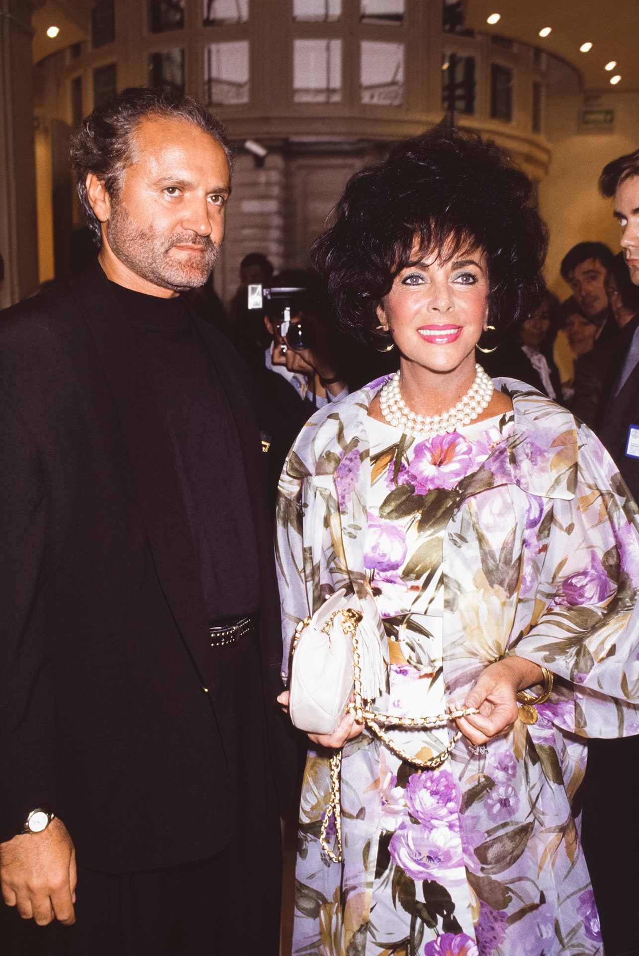 Gianni Versace ve Elizabeth 1991