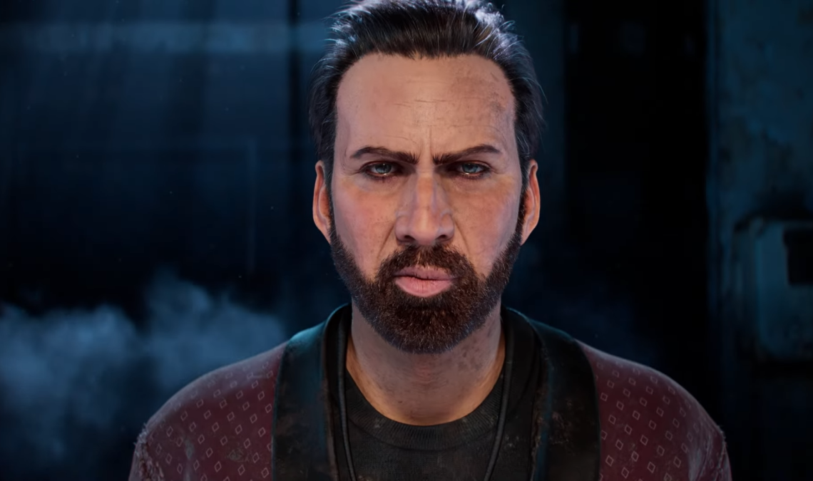 Nicolas Cage in Dead by Daylight.