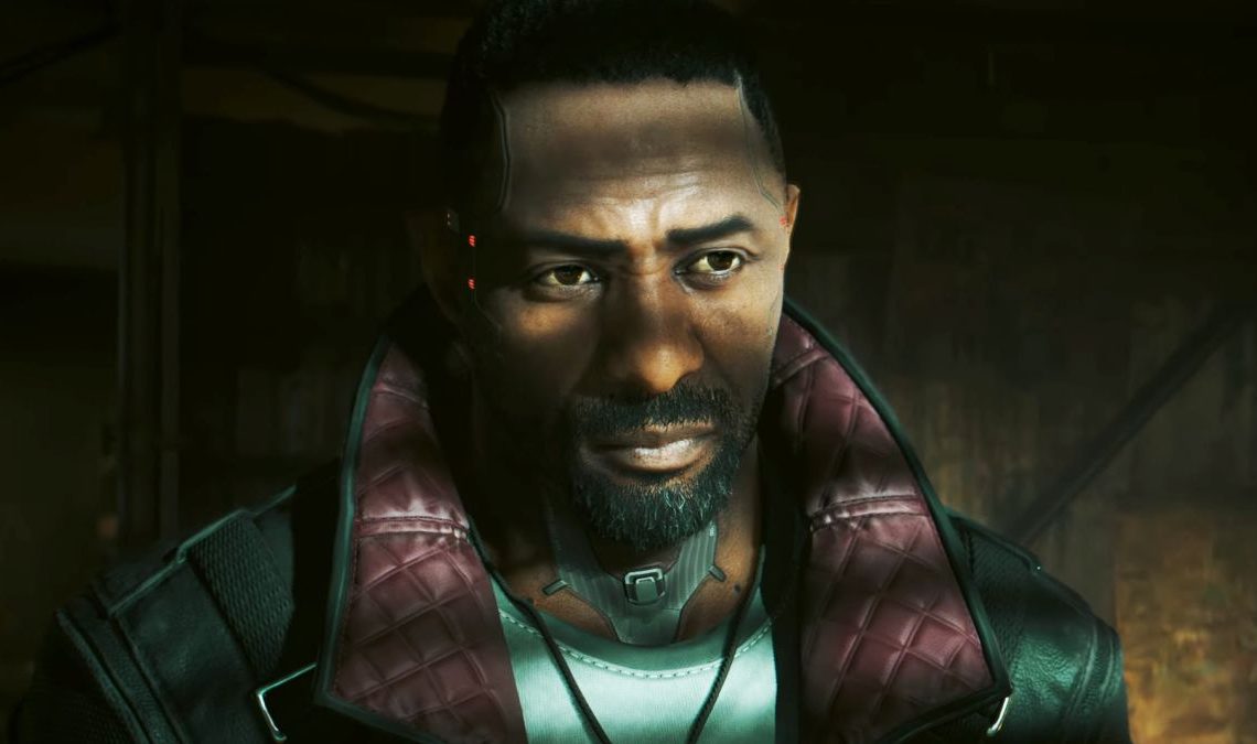 Idris Elba in Cyberpunk 2077