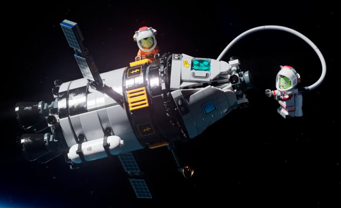 Önerilen bu Kerbal Uzay Programı Lego setini çok seviyorum