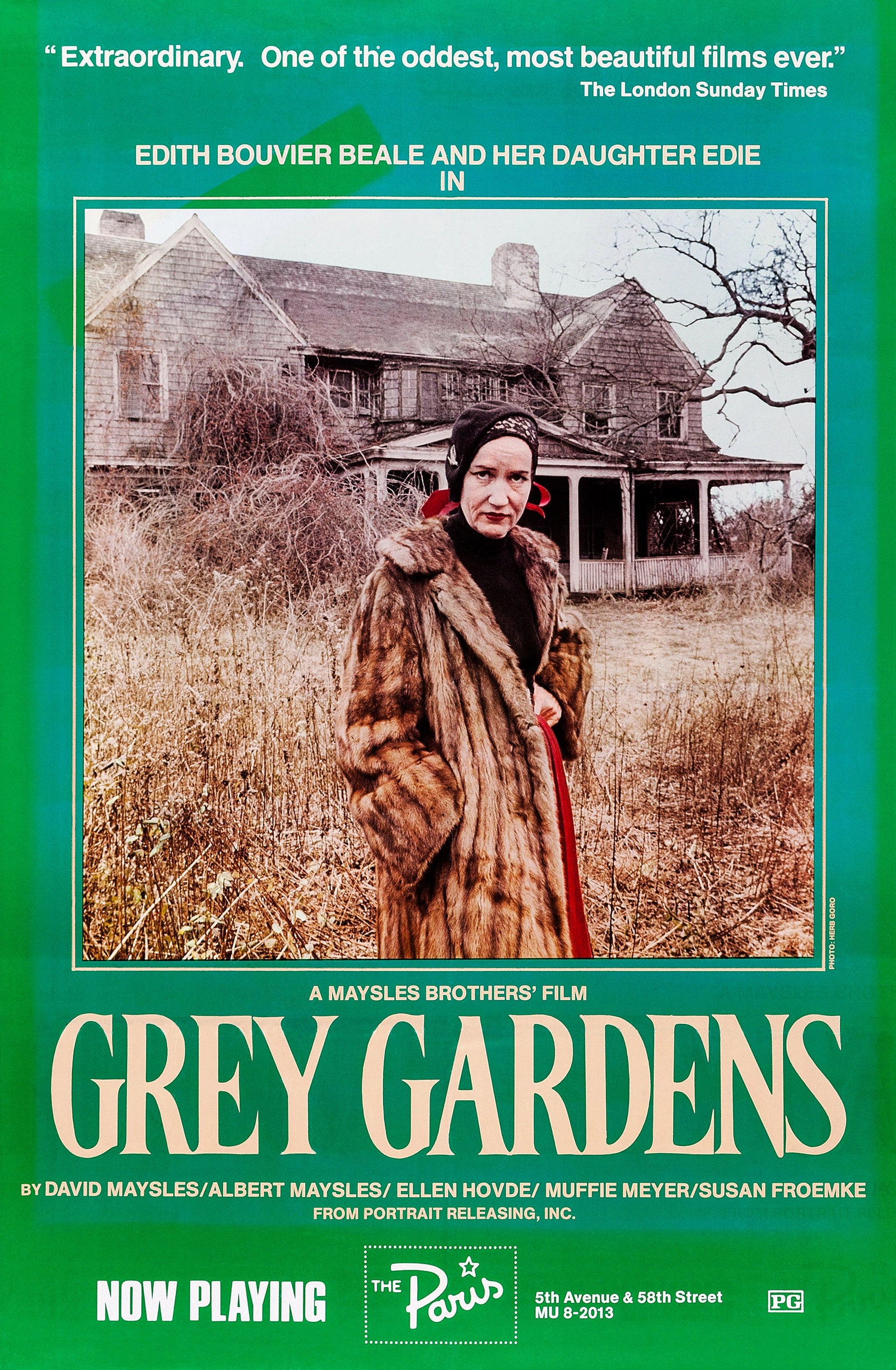 'Gri Bahçeler 1975' belgeselinin posteri