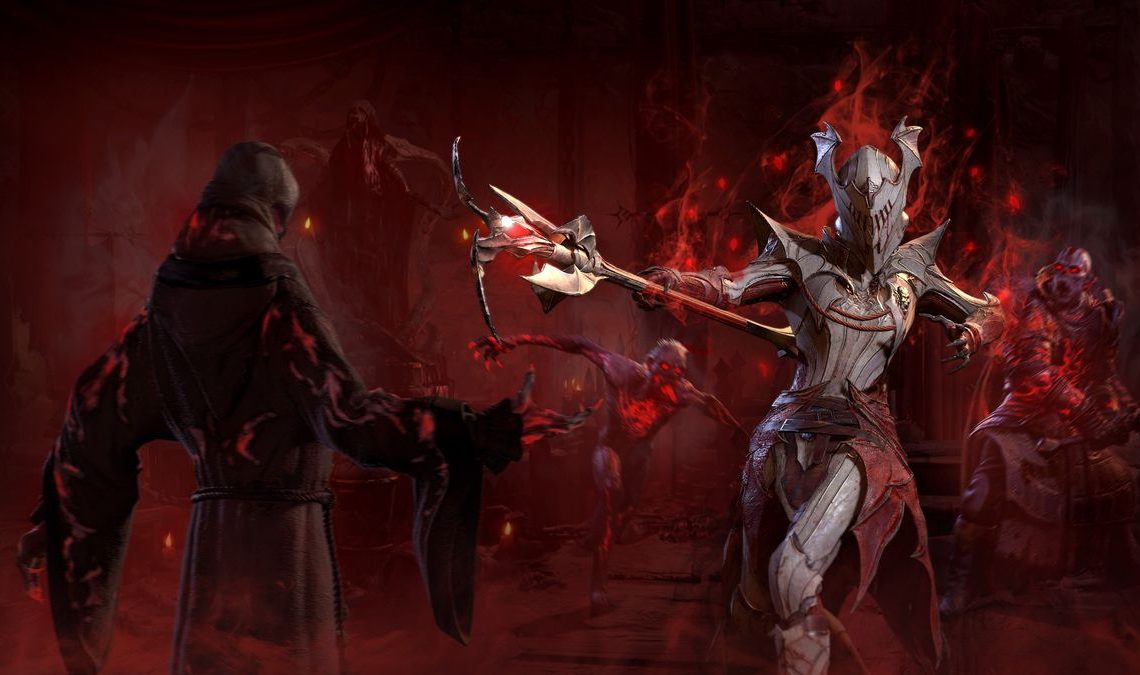Diablo 4 Exquisite Blood - Player in Seasonal armor