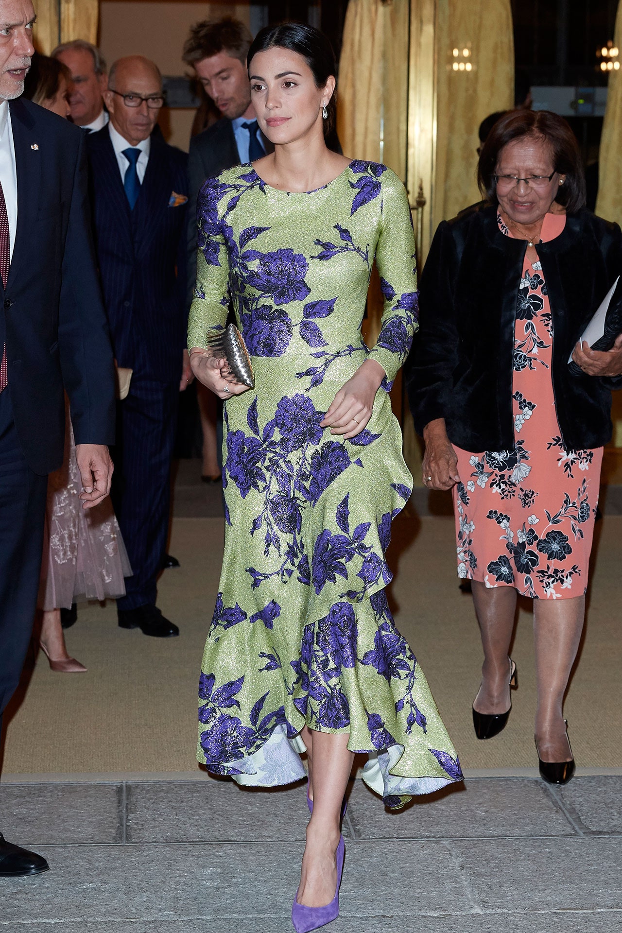 El Pardo Sarayı 2019'da Kral Felipe VI ve İspanya Kraliçesi Letizia onuruna verilen resepsiyonda
