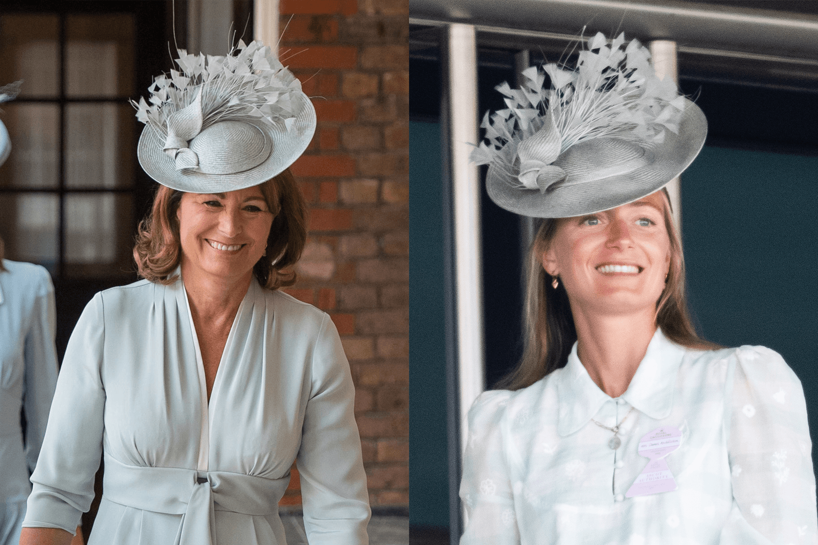 Resim Maryline Salvetat Carole Middleton Kişi Yetişkin Giysileri ve Şapkası içerebilir