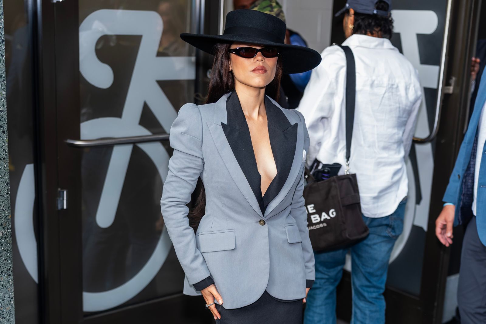 New York New York, 4 Ağustos Jenna Ortega 4 Ağustos 2025'te Soho'daki New York'ta görülebilir.