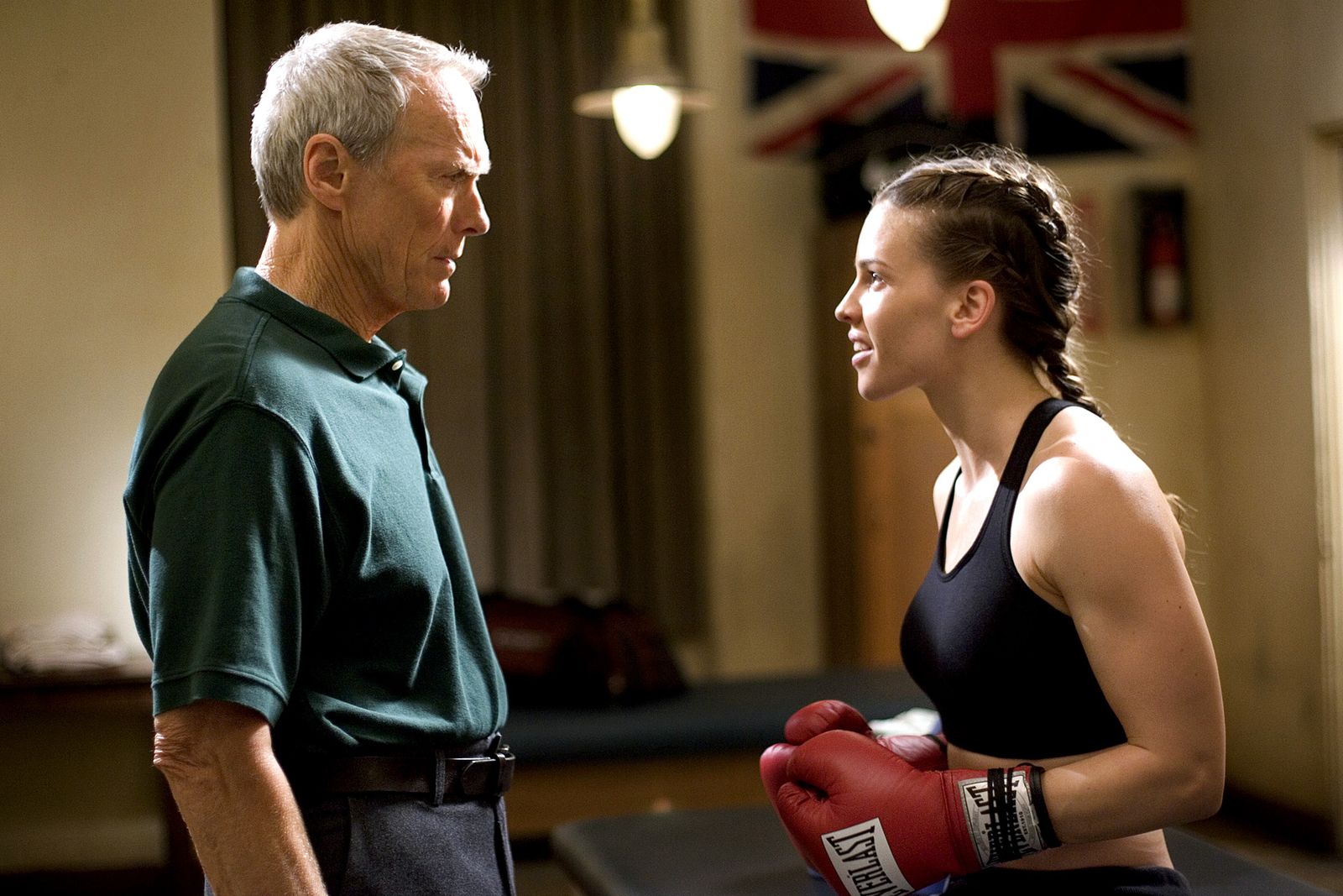 Milyonlarca dolar bebek Clint Eastwood Hilary Swank 2004.
