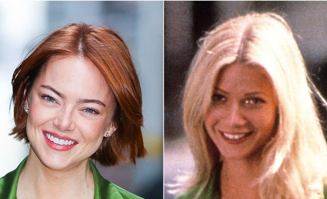 Emma Stone, Gwyneth Paltrow'un ikonik 1998 etek setiyle renk şampiyonu oldu